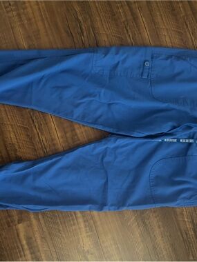 Med Couture Blue Performance Scrub Set